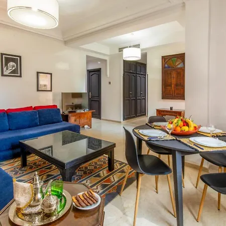 Central Cosy Appartement Avec Piscine Marrakesh Exterior photo